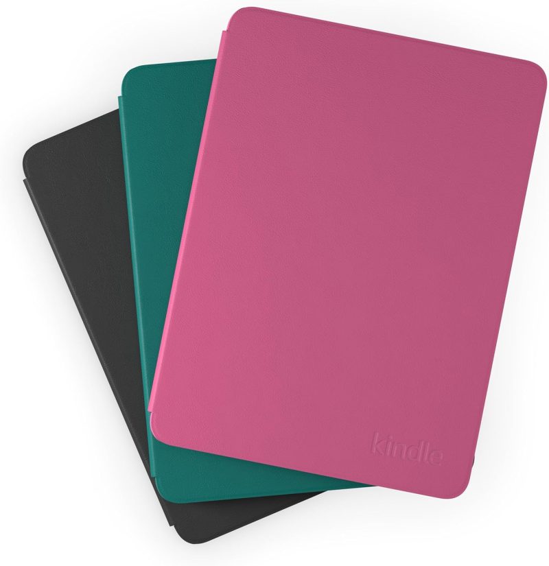 Amazon Kindle Paperwhite & Colorsoft Leather Case – Black, Jade & Raspberry– Bulk Wholesale Offer