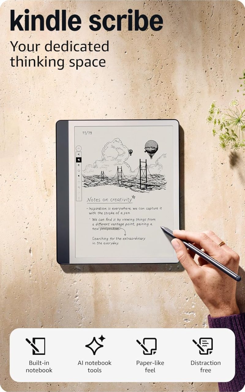 Amazon Kindle Scribe 32GB (2024) with Premium Pen – Tungsten – Bulk Wholesale Offer, B0CZ9TDDN6