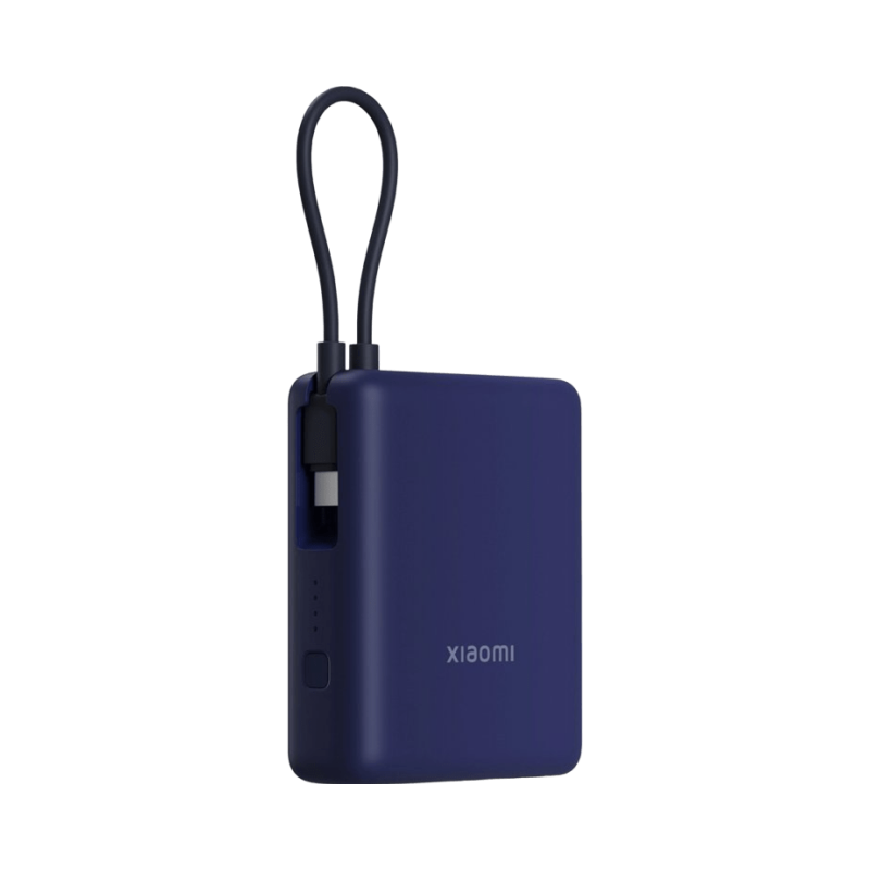 Xiaomi 33W Power Bank 10000mAh (Integrated Cable) – Ice Blue GL – Bulk Wholesale Offer, 59610