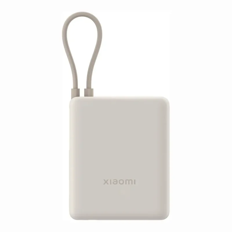 Xiaomi 33W Power Bank 10000mAh (Integrated Cable) – Tan GL – Bulk Wholesale Offer, 59602
